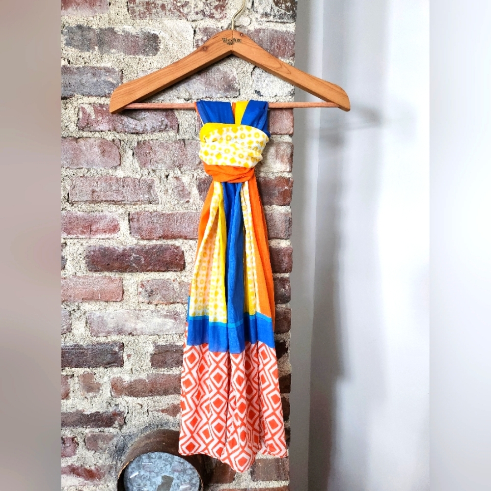Multicolor Cotton Scarf